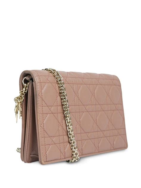 dior monogram bag pink|pre owned lady dior bag.